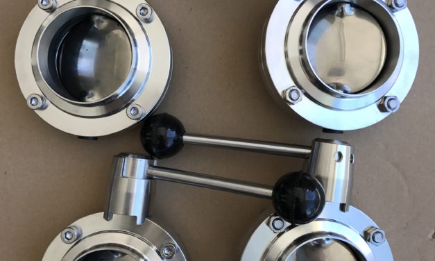 Доставка на бътерфлай клапи по стандарт SMS